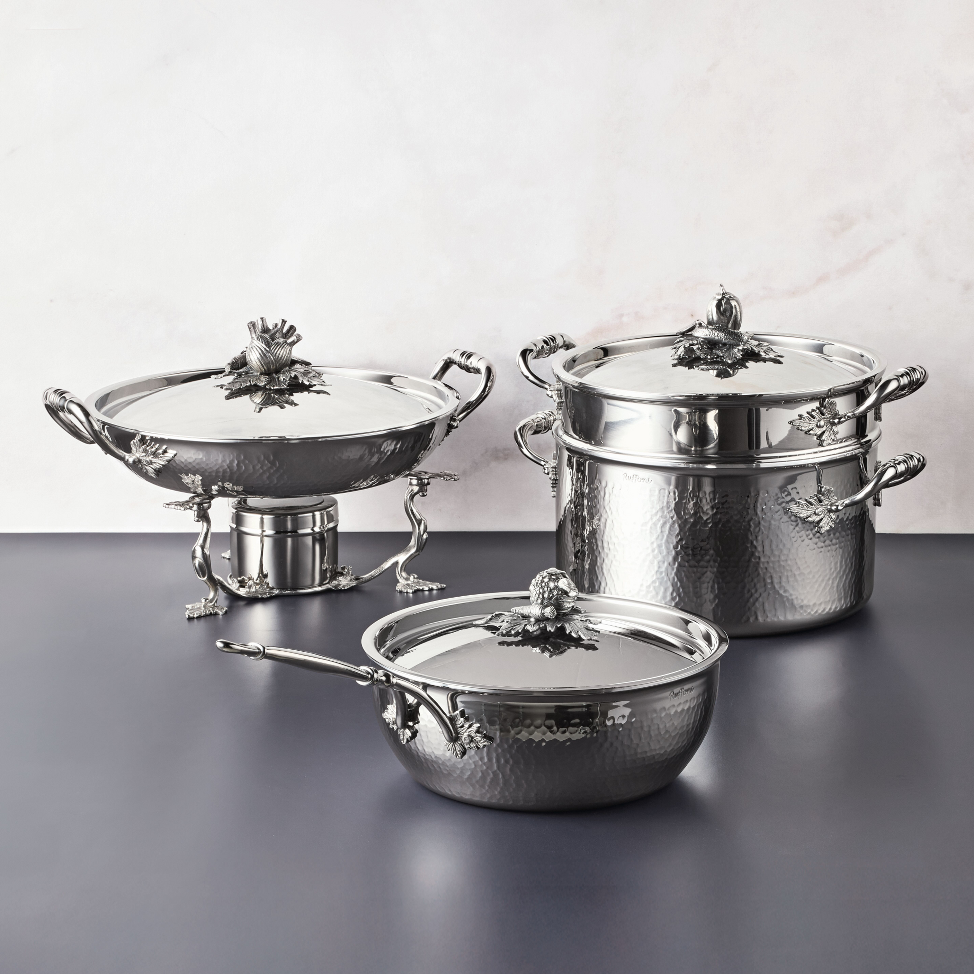 Opus Prima 8 piece stainless steel set in wooden box