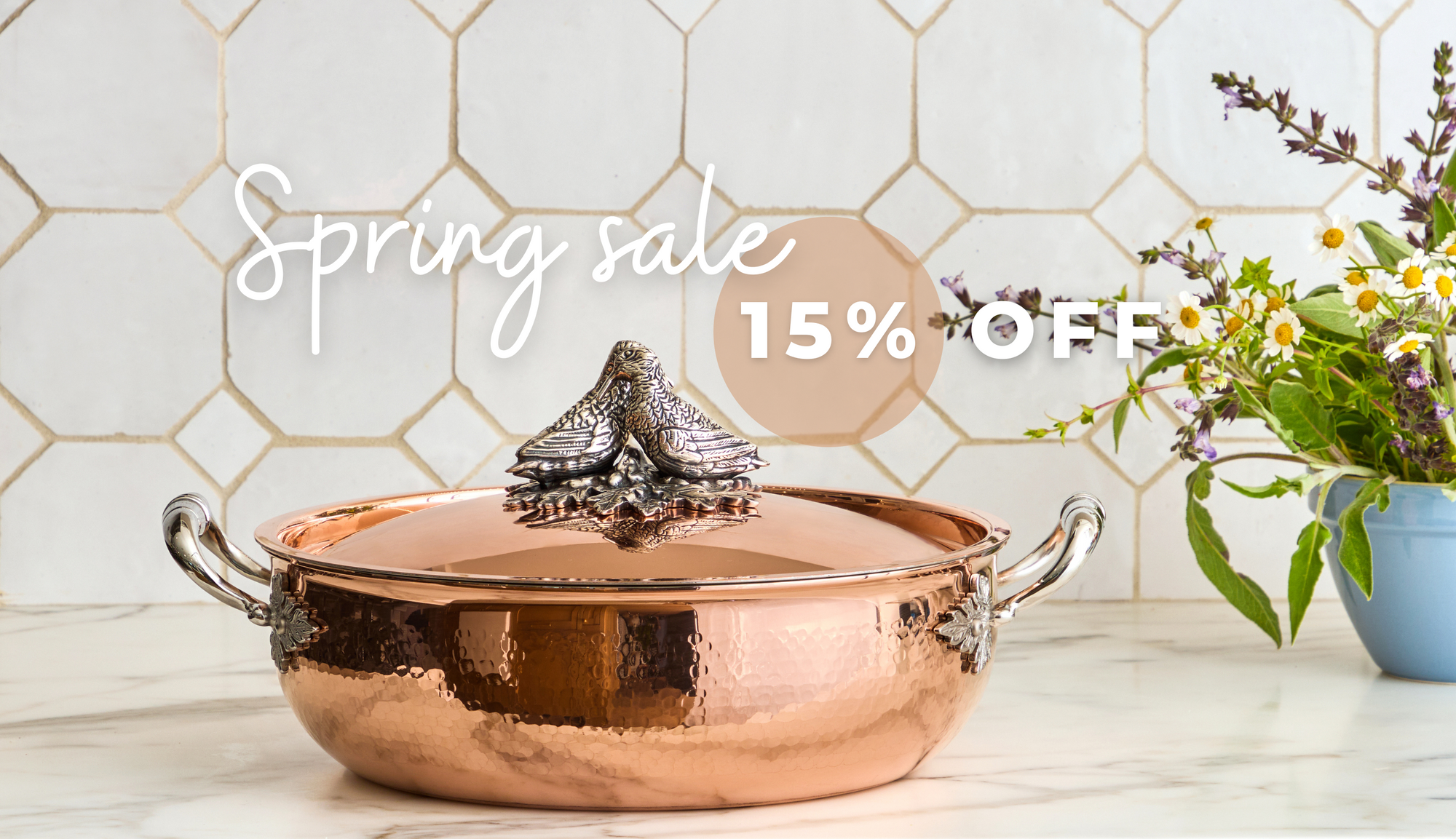 Spring Sale - 15% OFF