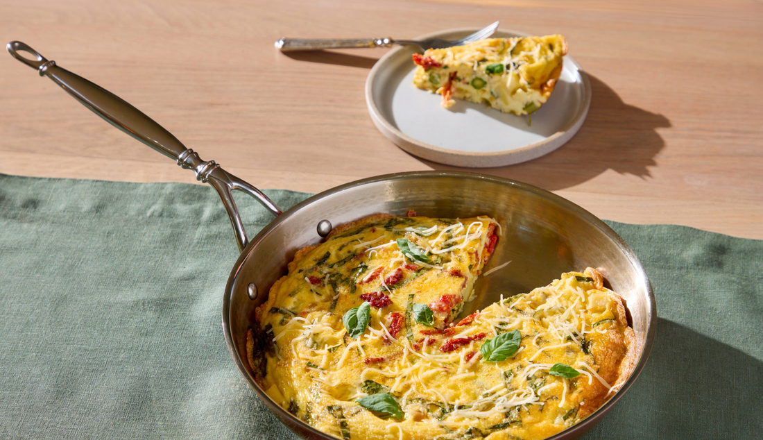 Easy oven-baked frittata – the ultimate fridge cleanout recipe