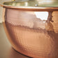 The ruffoni copper Saucepan with spout is crafted in pure copper for long lasting beauty