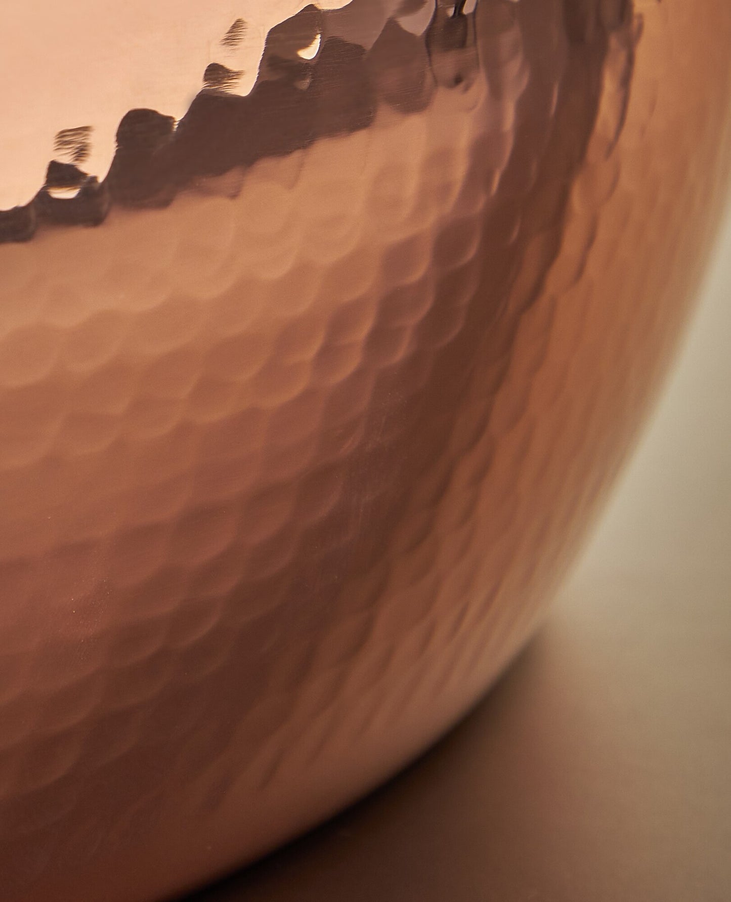 hammered copper cookware by Ruffoni