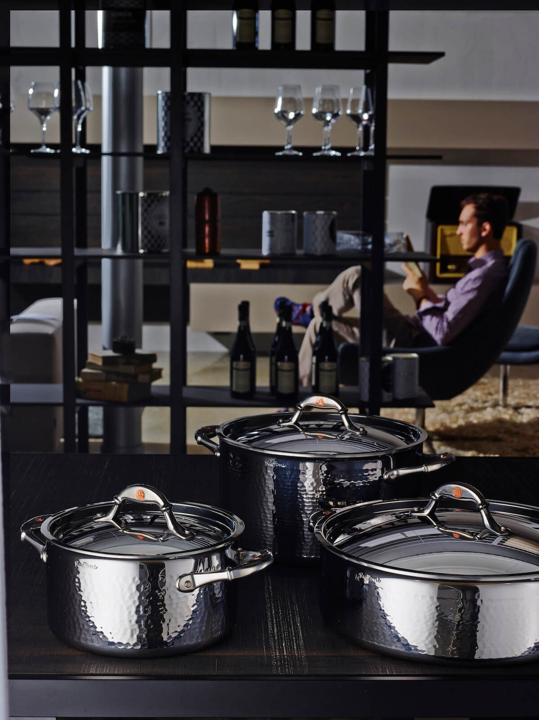 Ruffoni Stainless Steel Frying Pan 10” Symphonia Prima Ruffoni US