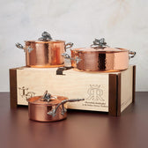 Ruffoni 6 Piece Copper Cookware Set in Wooden Box - Opus Cupra – Ruffoni US