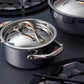  Hammered clad stainless steel cookware from Ruffoni